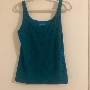 WHBM Green Tank Top